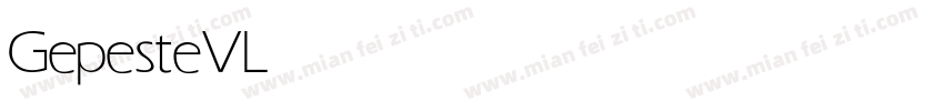 GepesteV Light字体转换